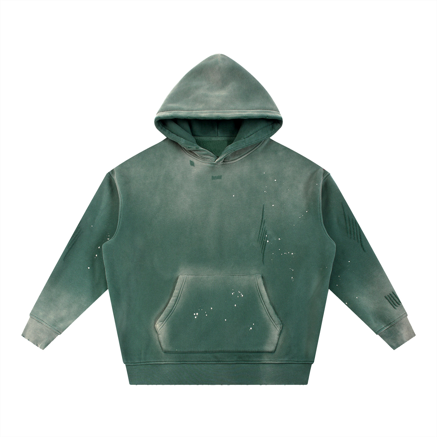 Loyalty Vintage Washed Frayed Fleece Hoodie