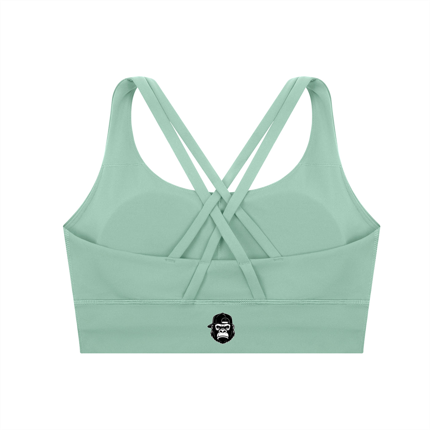 Gorilla Army Strappy Criss-Cross Sports Bra