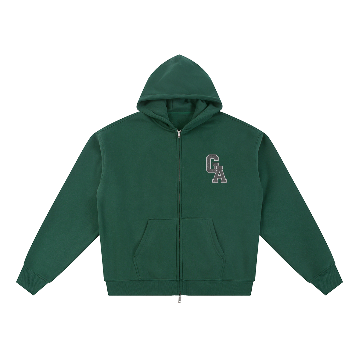 Essential Fleece Zip-Through Hoodie