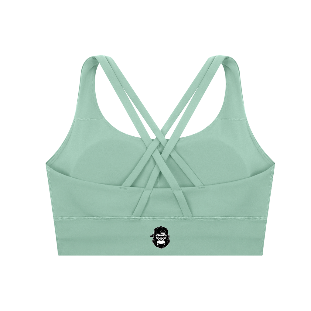 Strappy Criss-Cross Sports Bra