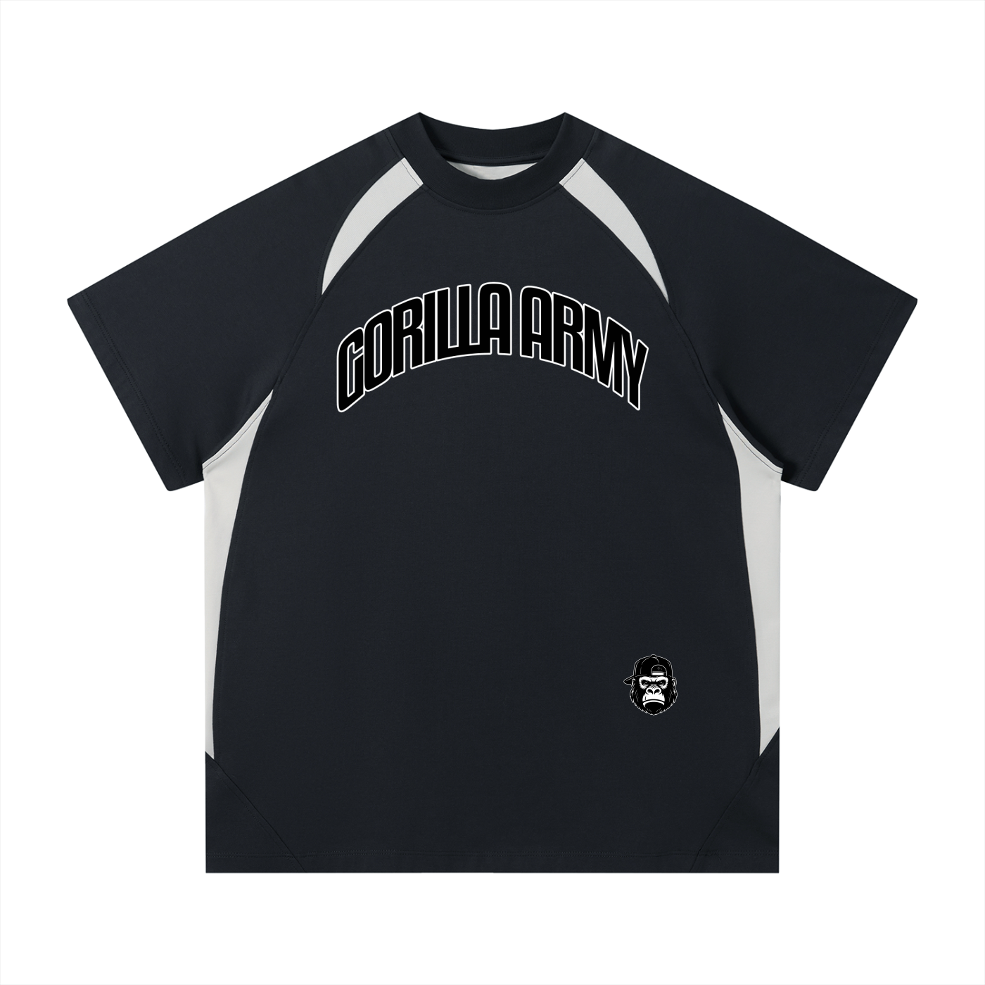 Core Crest Contrast Panel Performance T-Shirt